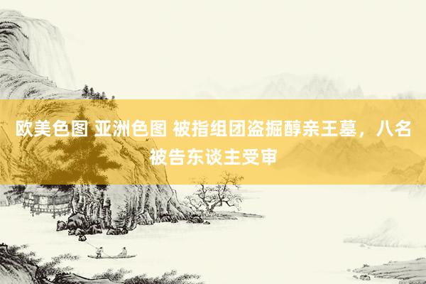 欧美色图 亚洲色图 被指组团盗掘醇亲王墓，八名被告东谈主受审