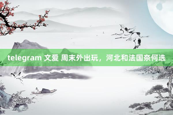 telegram 文爱 周末外出玩，河北和法国奈何选
